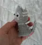 Плетени ключодържатели зайче, куче, котка, риба, снимка 9