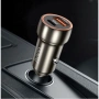 HOCO адаптер зарядно за кола 12V с 2 изход USB и USB-C PD20W+QC3.0, снимка 3