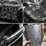 Висококачествено фолио Кован Carbon Silver за автомобил - 152х100см, снимка 5