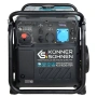 Инверторен монофазен бензинов генератор Könner & Söhnen KS 8100iE ATSR синус, снимка 4