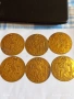 Лот 6 броя месингови пендара монети продупчени за НАКИТ, НОСИЯ, ЗАБРАДКА КОЛЕКЦИЯ 46170, снимка 9