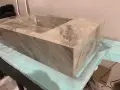 Мивка за баня от гранитогрес, снимка 3