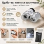 Малка мощна лупа микроскоп 45X с LED осветление за детайли, снимка 7