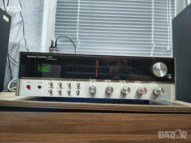 Винтидж ресивър флагманът на серията HARMAN KARDON HK-730 , снимка 2 - Ресийвъри, усилватели, смесителни пултове - 55347428