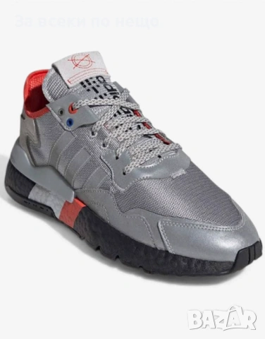 ADIDAS Runnin Nite Jogger 3m Shoes Silver Мъжки Маратонки👟Мъжки Спортни Обувки Код P2356, снимка 2 - Маратонки - 54401605