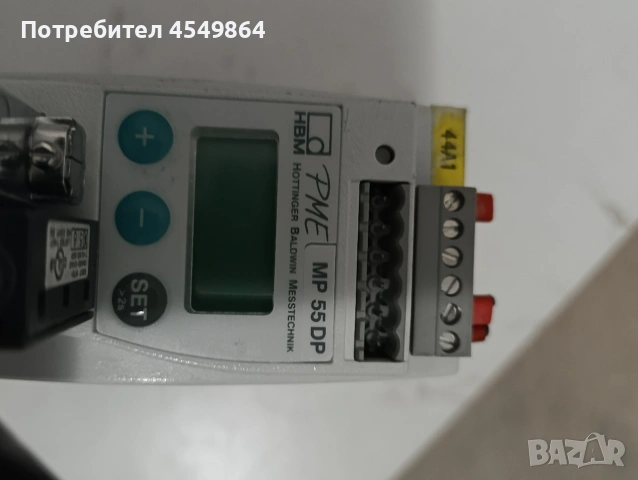 HBM PME MP55 DP – Индустриален измервателен усилвател с PROFIBUS DP, снимка 2 - Друга електроника - 54989004