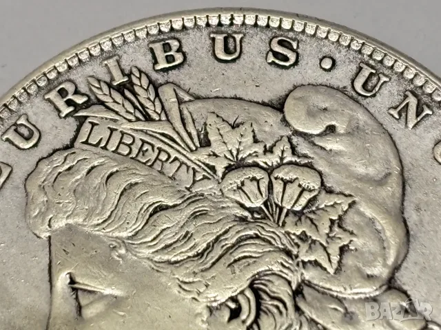 Несертифицирана! Монета 1893 "S", 1$ Morgan Dollar /Морган долар/, снимка 5 - Нумизматика и бонистика - 55463639