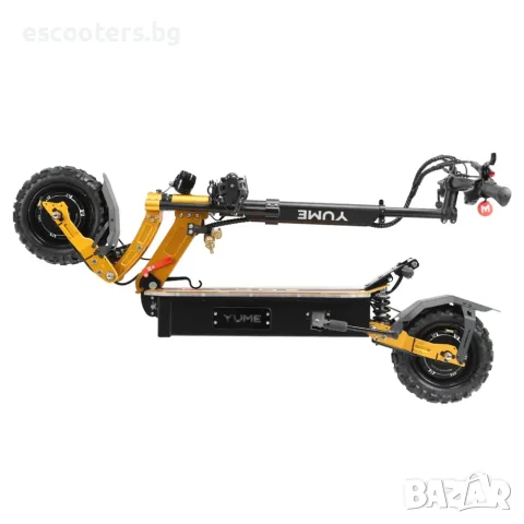 Електрическа тротинетка YUME X11+ | 2x3000W | 60V 27Ah | 80км/ч, снимка 5 - Фен артикули - 55507108