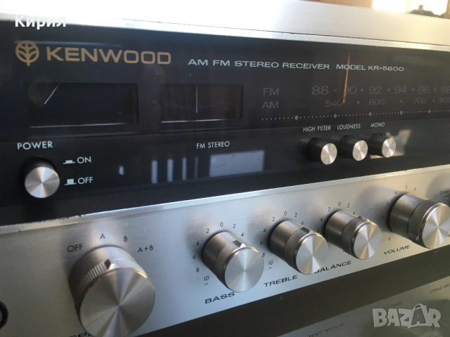 KENWOOD KR-5600, снимка 11 - Ресийвъри, усилватели, смесителни пултове - 54696460