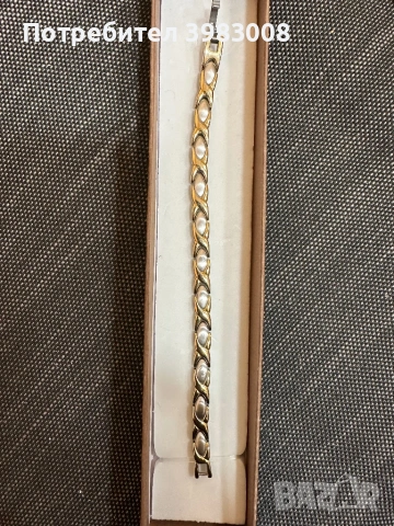 Титаниева магнитна гривна за регулиране на високо кръвно от неръждаема стомана