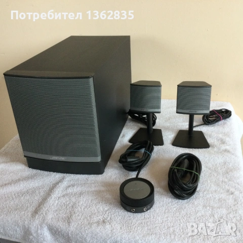 Система активни тонколони / стерео уредба Bose Multimedia Companion 3 Series II, снимка 3 - Тонколони - 54224509