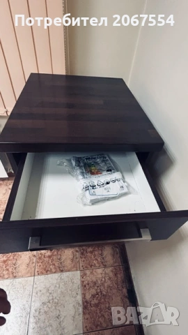 Много запазен МДФ скрин-широк 50, дълбок 60, висок 100 см., снимка 3 - Скринове - 54046600