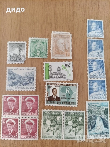 марки, снимка 2 - Филателия - 54656809