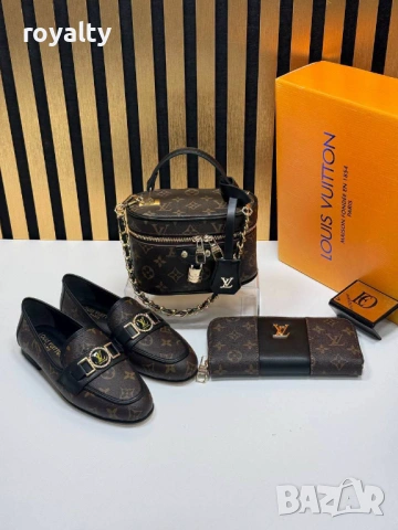 Louis Vuitton Нов Дамски Комплект Луи Витон Различни Цветове , снимка 5 - Чанти - 54649492