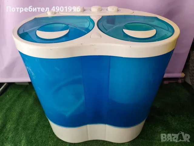 Компактна мини пералня с центрофуга XPB20-88S (Двукамерна / Twin-Tub)