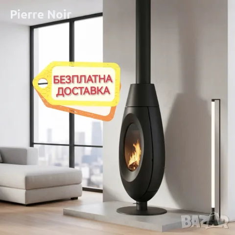Дизайнерска чугунена печка 5kW