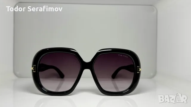 Слънчеви очила Tom Ford FT1052 / FT0930 (Nico) – Бели / Овърсайз, снимка 3 - Слънчеви и диоптрични очила - 55611682