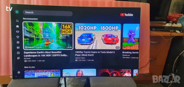 Samsung 49 инча Самсунг 4K QLED HDR Smart WiFi смарт КЮЛЕД