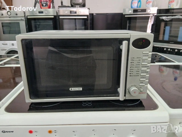 Микровълнова печка с грил 