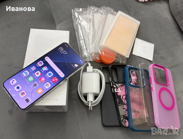 Xiaomi 14 + смарт часовник