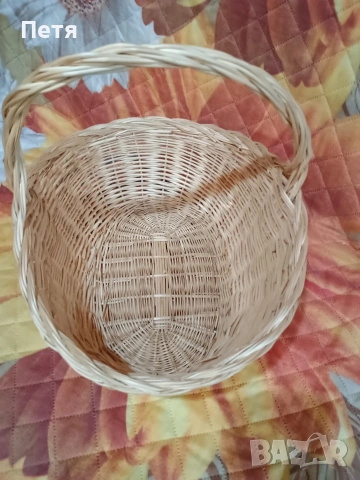Плетена кошница - 8 евро , снимка 4 - Декорация за дома - 54261531