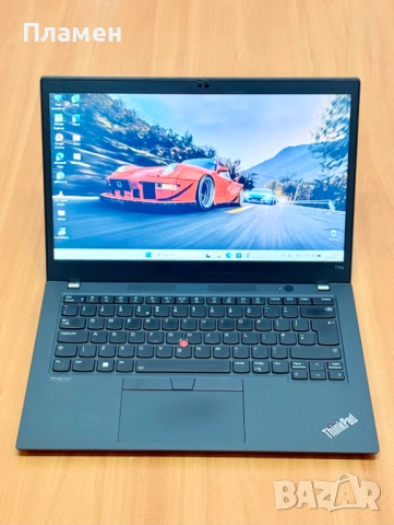 Core i7 1185G7\16GB RAM\256GB SSD\14"FHD IPS TouchScreen \Lenovo T14s Gen 2, снимка 2 - Лаптопи за работа - 54668190