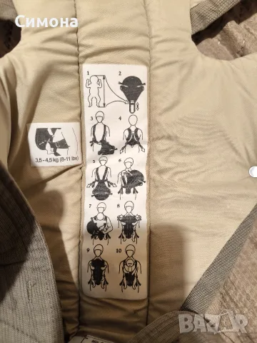 Ергономична раница BabyBjorn , снимка 2 - Кенгура и ранички - 55234528