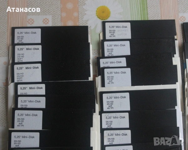 Дискети за стари компютри - 5,25" Floppy Disks, снимка 3 - Външни хард дискове - 54752561