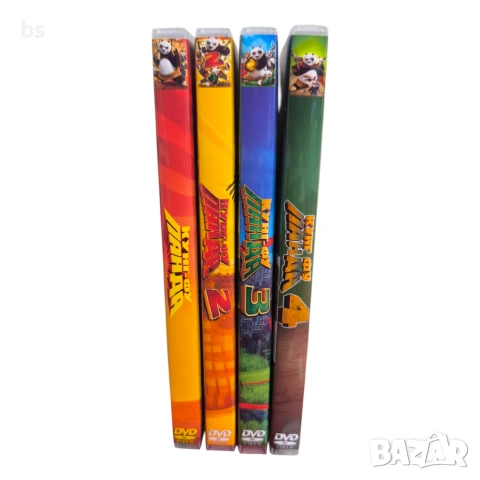 Кунг фу панда 1 - 4 DVD -R с бг аудио, снимка 3 - DVD филми - 54654881
