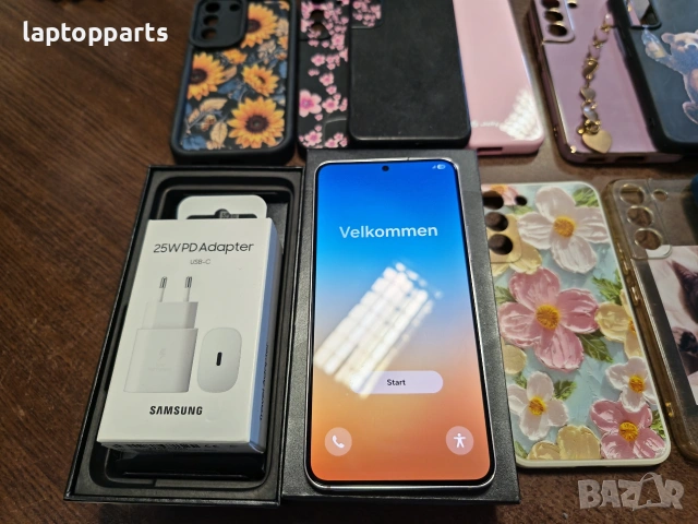Samsung Galaxy S22 Розов + 11 гръбчета, снимка 2 - Samsung - 54940651