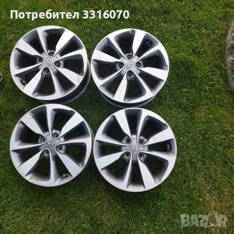 джанти 16 цола Hyundai 4×100, снимка 10 - Гуми и джанти - 55272922