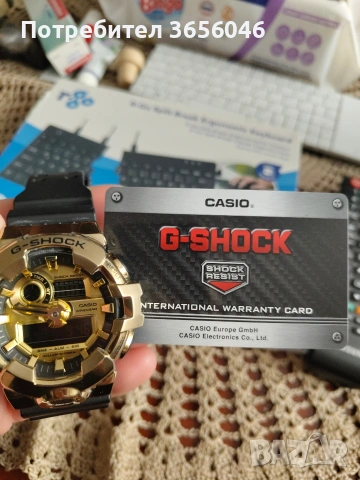Часовник Casio G-Shock G-Steel - GM-700G-9AER, снимка 4 - Мъжки - 54456448