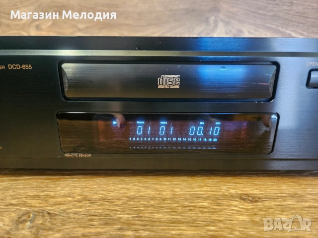CD Player Denon DCD-655 (DCD-656) – Истински аудиофилски звук със знаменития Burr-Brown DAC, снимка 8 - Декове - 54589998