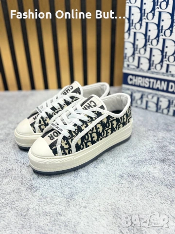 Дамски кецове Dior, снимка 3 - Кецове - 55237384