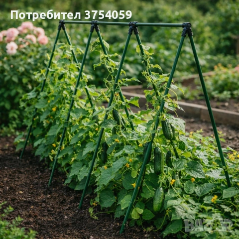 Градинска рамка тип пергола - издръжлива и устойчива - 4 броя, снимка 4 - Градински мебели, декорация  - 55163738