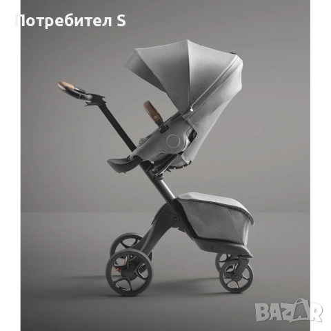Бебешка количка Stokke® Xplory® X (цвят Modern Grey)