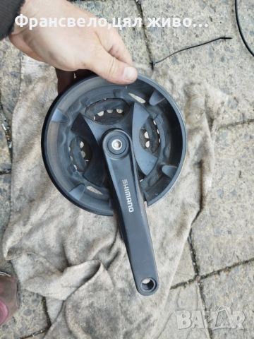 Курбел със средно движение за велосипед колело Shimano 