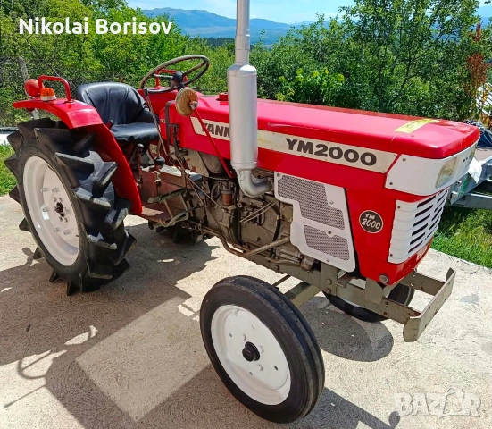 Японски трактор Yanmar YM2000, снимка 2 - Селскостопанска техника - 54929035