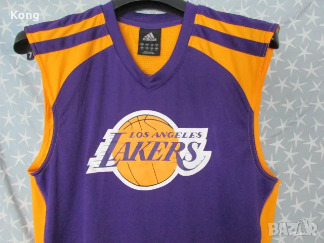 винтидж потник баскетбол Kobe Bryant NBA LA Lakers USA тениска Коби Брайънт НБА Superdry , снимка 3 - Баскетбол - 55338710
