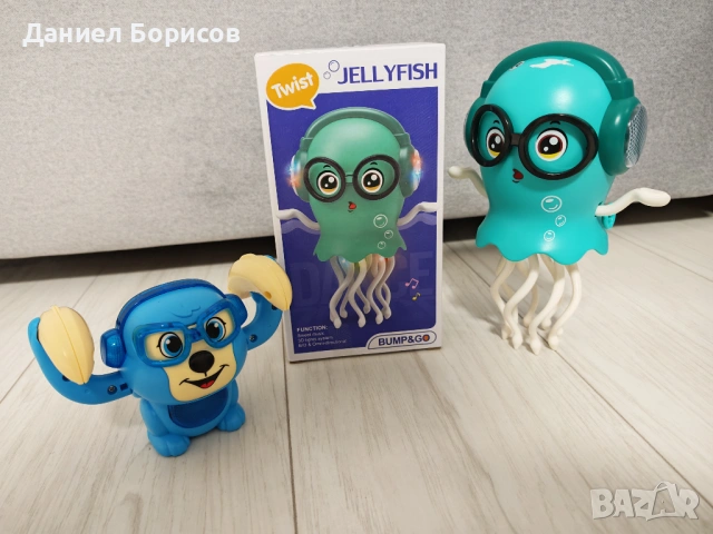Интерактивни Играчки - Танцуваща Медуза Jellyfish и Маймунка
