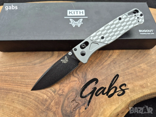 Сгъваем нож Benchmade Kiht Bugout 535-09,NEW 2025, снимка 6 - Ножове - 54485573