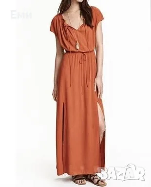 H&M дълга рокля , снимка 4 - Рокли - 55582460