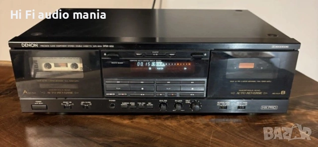 Продавам Двукасетен реверсен дек Denon DRW-850