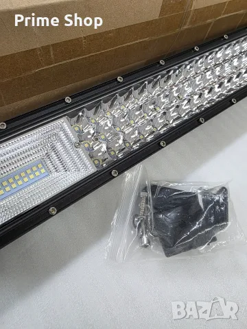 107см, 540W Лед бар Willpower 42 инча, три реда диоди, 12V - 30V, IP67, снимка 11 - Аксесоари и консумативи - 55492174