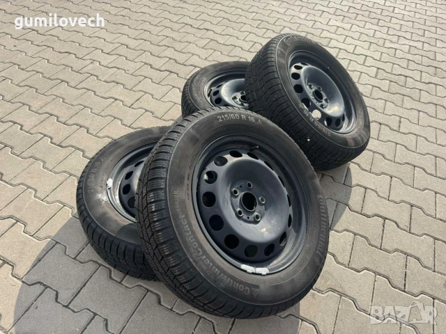 4бр джанти с зимни гуми Фолксваген 16 цола T-roc , снимка 2 - Гуми и джанти - 54773334
