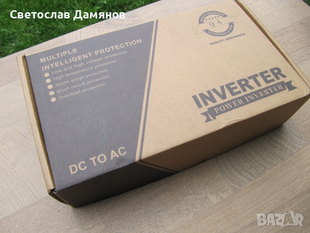 Нов преобразувател инвертор на ток 24v към 220v, снимка 6 - Друга електроника - 54567794