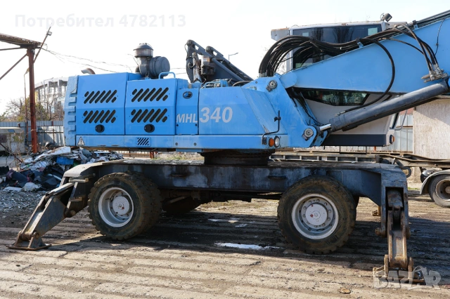 Багер FUCHS MHL 340, снимка 7 - Индустриална техника - 54025151