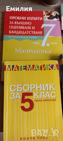 Различни сборници по математика и помагала , снимка 4 - Учебници, учебни тетрадки - 54807950