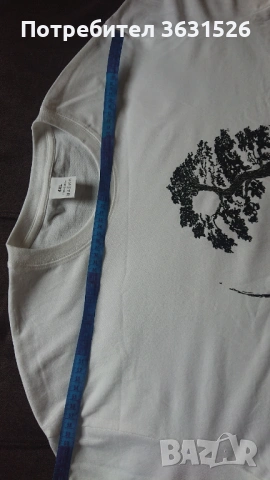 Памучна тениска 4xl къс ръкав Ин Ян, снимка 4 - Тениски - 54145998