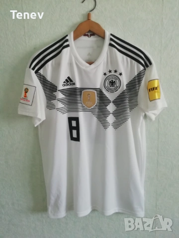 Germany Toni Kroos Adidas World Cup 2018 оригинална тениска фланелка Германия Кроос екип , снимка 2 - Тениски - 48634495